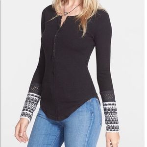 FREE PEOPLE “NEWBIE” SKI SCHOOL THERMAL